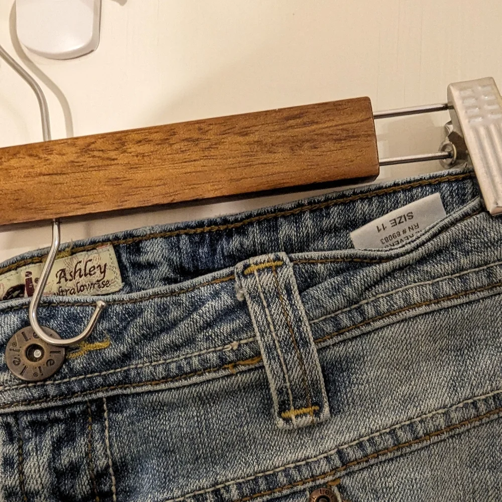 Vintage Ultra low-rise LEI denim shorts
